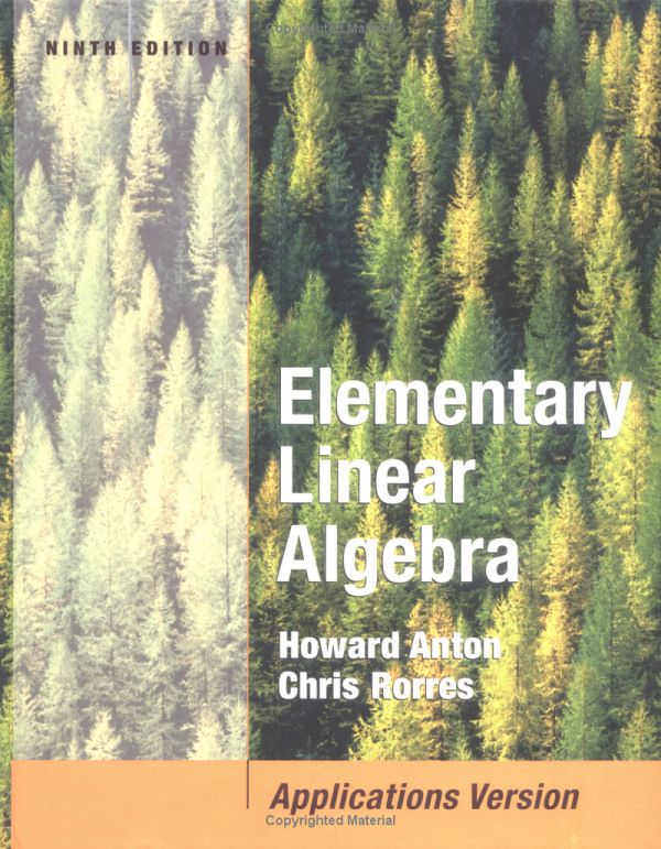 页面提取自－Mathematics - Elementary Linear Algebra with Applications, 9th Edition - (Howard Anton, Chris Rorres) Wiley 2005.jpg