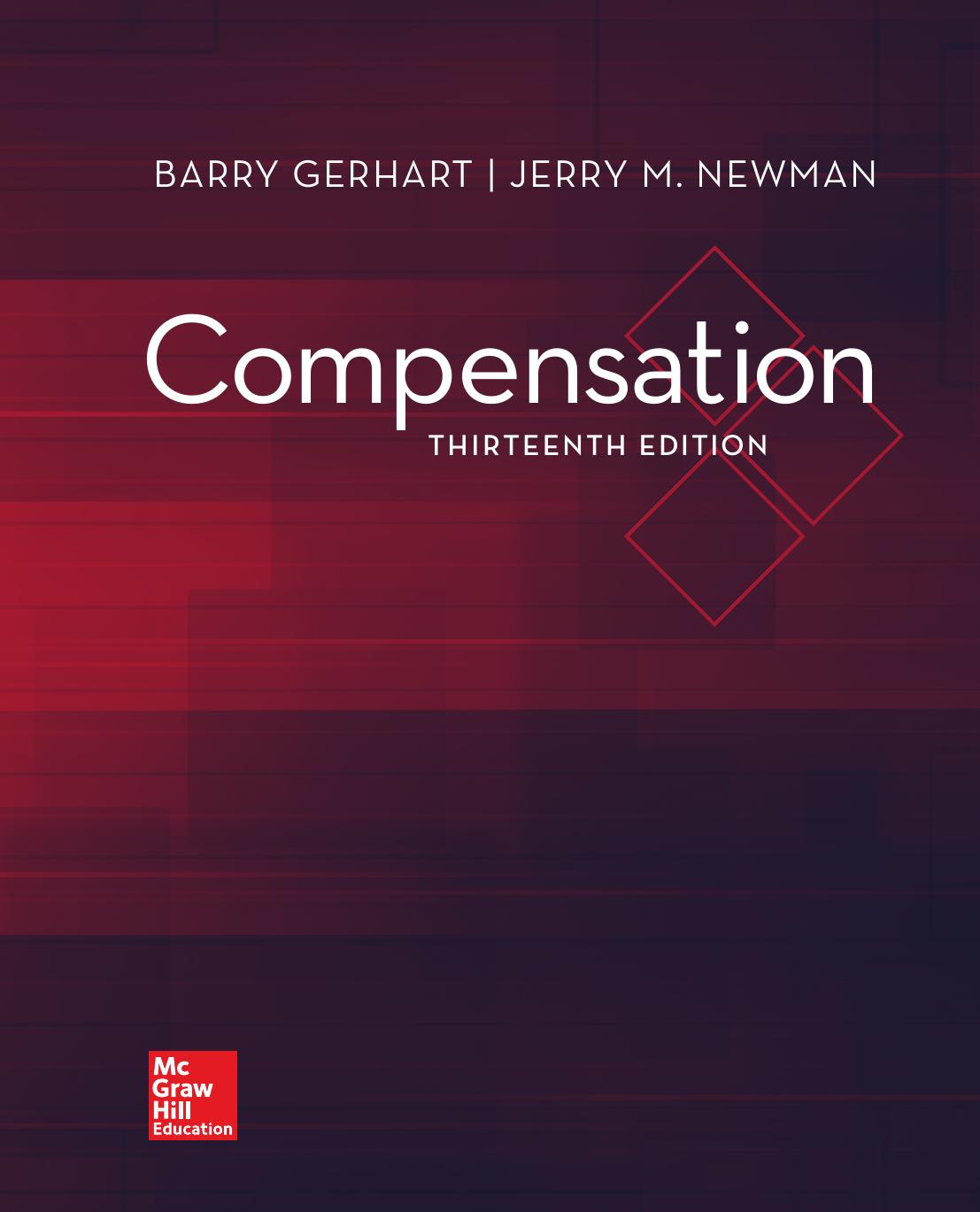 COMPENSATION, THIRTEENTH EDITION - Barry Gerhart & Jerry M. Newman.jpg