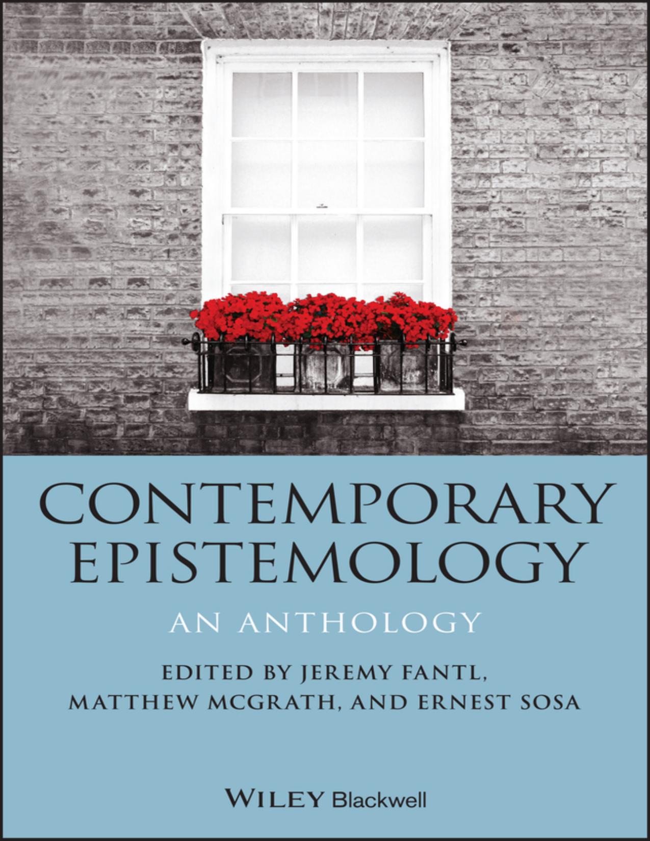 Contemporary Epistemology An Anthology - Ernest Sosa - Ernest Sosa.jpg