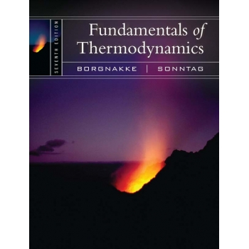 （Textbook）Fundamentals of Thermodynamics 7th by Claus
