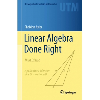 Linear Algebra Done Right 3ed