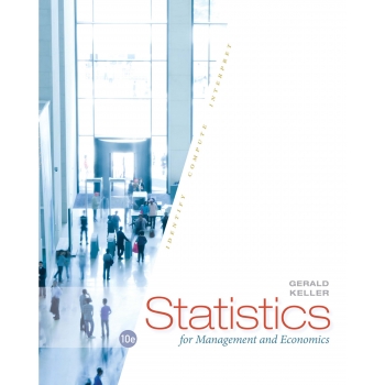 （textbook）Statistics for Management and Economics 10th -Keller