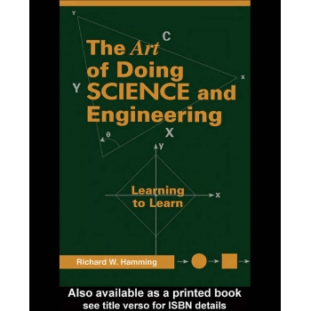 The Art of Doing Science and Engineering- Learning to Learn
