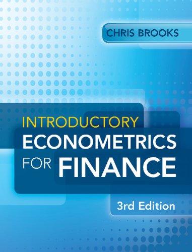 Solution Manual-Introductory Econometrics for Finance 3rd