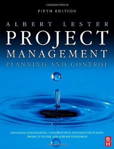 Project Management, Planning and Control, Fifth Edition Managing