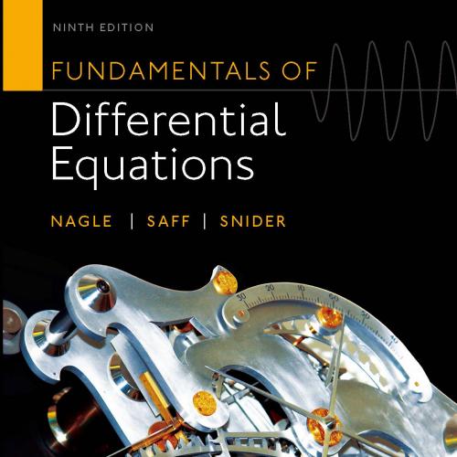 Fundamentals of Differential Equations 9th Edition