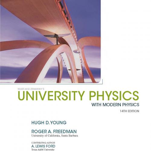 University Physics with Modern Physics, 14th edition