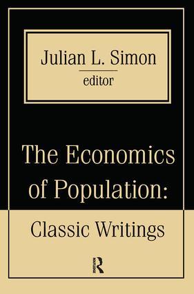 The Economics of Population Key Classic Writings