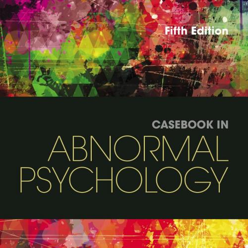 Casebook in Abnormal Psychology 5th Edition by Timothy A. Brown