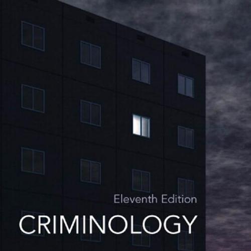 Criminology (11th Edition) - John E. Conklin