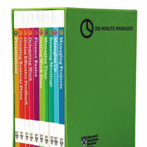 HBR 20-Minute Manager Boxed Set 10th - Harvard Business Review Press