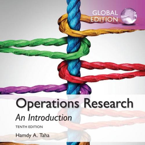 Operations Research An Introduction-未知-