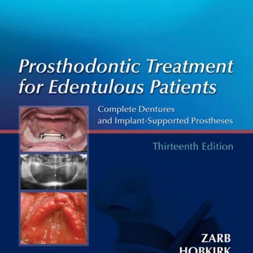 Prosthodontic Treatment for Edentulous Patient,13th Edition