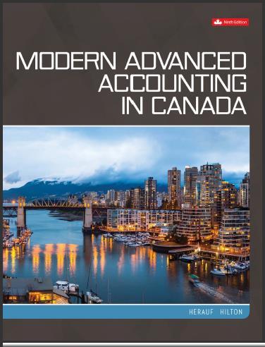 (TB)Modern Advanced Accounting in Canada 9th Canadian.zip