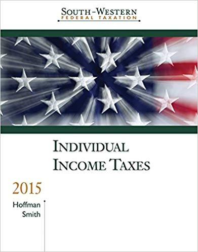 (Test Bank)South-Western Federal Taxation 2015 Comprehensive,38th Edition.zip