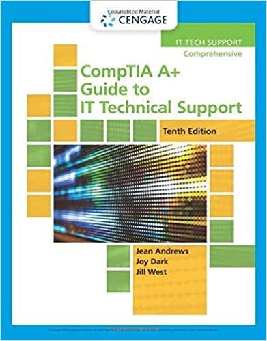 (IM)CompTIA A+ Guide to IT Technical Support , 10th Edition.zip