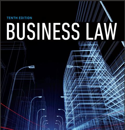 (Solution Manual)Business Law 10th Edition by Henry R. Cheeseman.zip