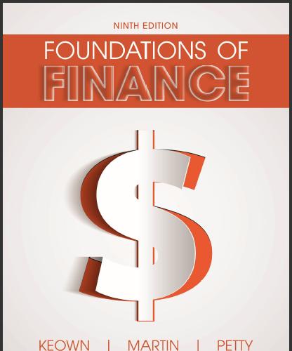 （TB）Foundations of Finance  9th Edition by Arthur J. Keown, John H. Martin.zip