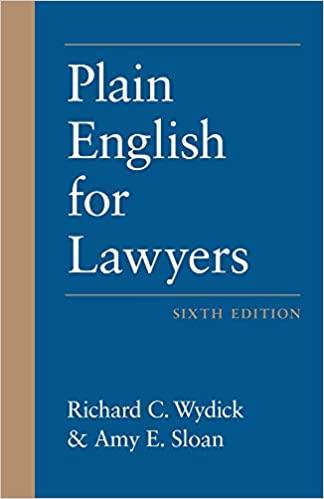 (PDF)Plain English for Lawyers, Sixth Edition 6th Edition