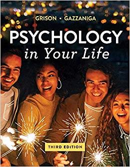 (PDF)Psychology in Your Life (Third Edition) 3rd Edition