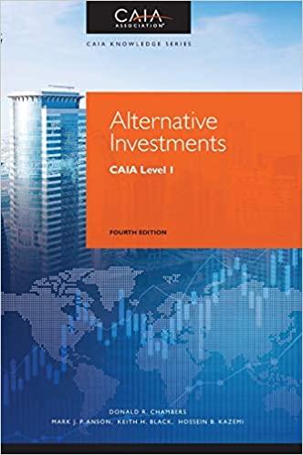 Alternative Investments CAIA Level 1, 4th Edition