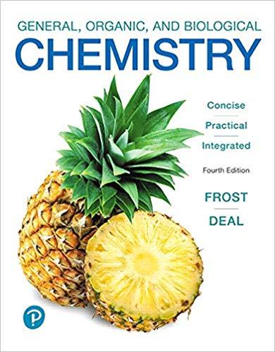 General, Organic, and Biological Chemistry, 4th Edition [Laura Frost]