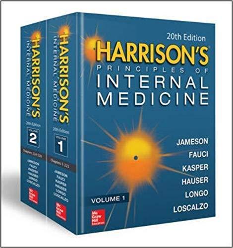 Harrison’s Principles of Internal Medicine, 20th Edition 2 Volume Set + VIDEOS