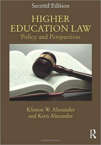 Higher Education Law Policy and Perspectives 2nd Edition