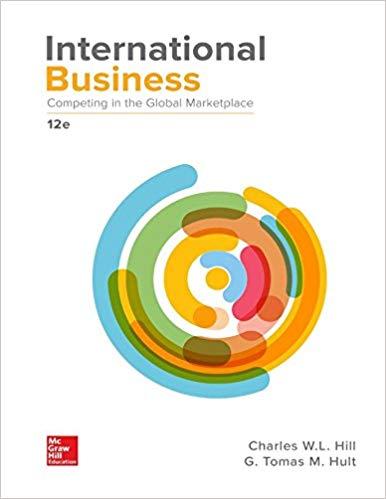 International Business Competing in the Global Marketplace 12th Edition