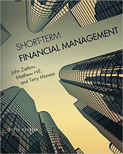 Short-Term Financial Management 5th Edition [John Zietlow]