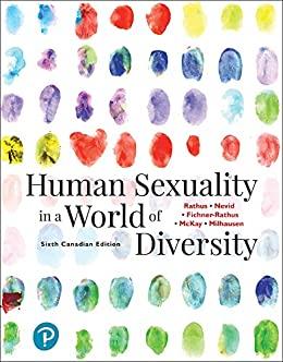 Human Sexuality in a World of Diversity, Sixth Canadian Edition