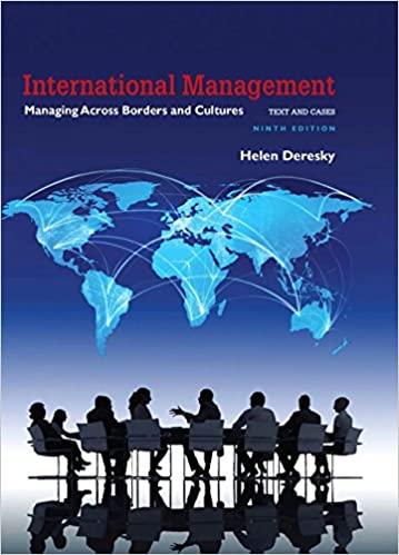 International Management Managing Across Borders and Cultures, Text and Cases 9th Edition