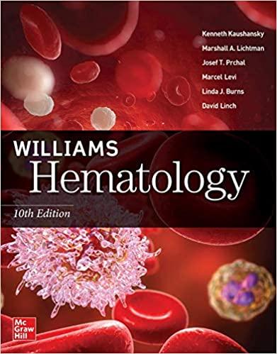 Williams Hematology, 10th Edition 2021