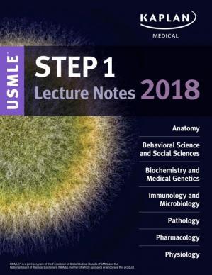 USMLE Step 1 Lecture Notes 2018 7-Book Set