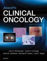 Abeloff’s Clinical Oncology 6th edition 2020