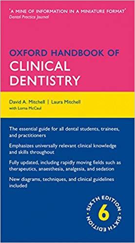 Oxford Handbook of Clinical Dentistry 6e