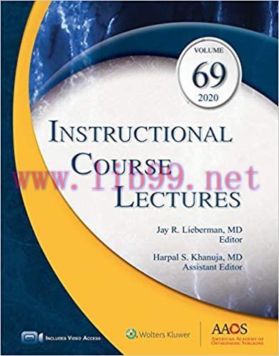 (PDF)Instructional Course Lectures, Volume 69: Ebook without Multimedia