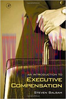 (PDF)An Introduction to Executive Compensation 1st Edition