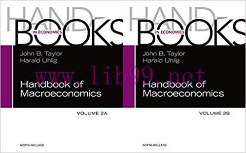 (PDF)Handbook of Macroeconomics (ISSN) 1st Edition