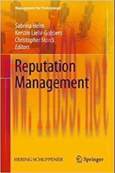 (PDF)Reputation Management (Management for Professionals) 2011 Edition