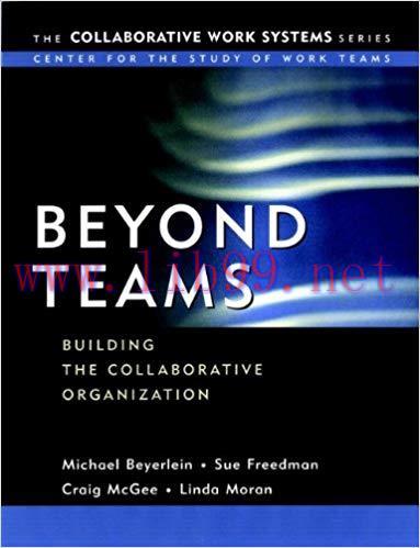 (PDF)Beyond Teams: Building the Collaborative Organization (Collaborative Work Systems Series Book 1) 1st Edition