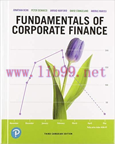 [PDF]Fundamentals of Corporate Finance, 3rd Canadian Edition [Jonathan Berk]
