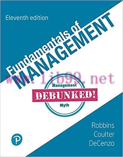 (PDF)Fundamentals of Management 11th Edition