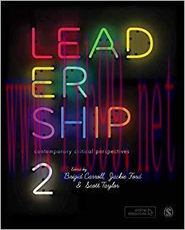 Leadership: Contemporary Critical Perspectives 2nd Edition