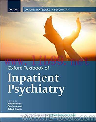 Oxford Textbook of Inpatient Psychiatry 1st Edition by Alvaro Barrera