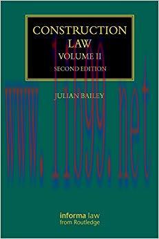 (PDF)Construction Law: Volume II (Construction Practice Series) 2nd Edition
