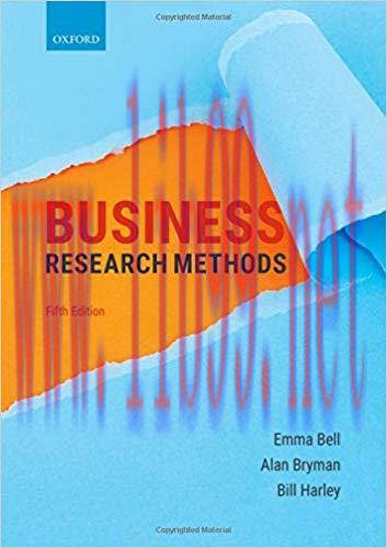[PDF]Business Research Methods, 5th Edition [Emma Bell]