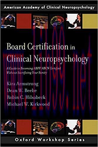 [PDF]Board Certification in Clinical Neuropsychology