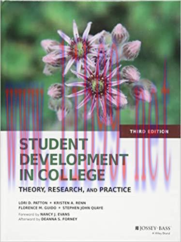[PDF]Student Development in College 3rd Edition