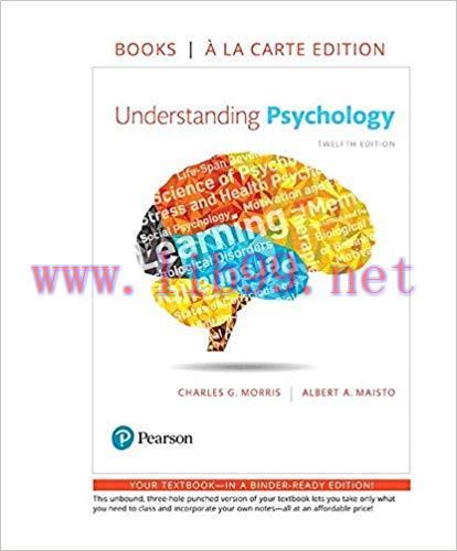 [PDF]Understanding Psychology 12th Edition [Charles G. Morris]